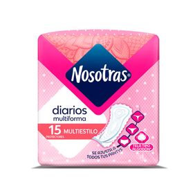 Protectores Nosotras Diarios Multiestilo