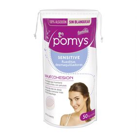 Rueditas Faciales Desmaquilladoras Pomys Sensitive