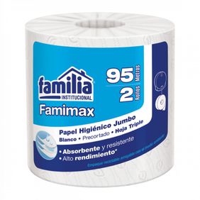 Papel Higiénico Tork Jumbo Mini Hoja Triple Blanco 95mts