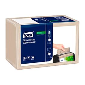 Servilleta Tork XpressNap Dispensada Advanced Natural x 500und