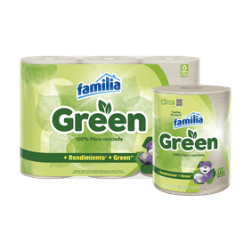 Combo Papel Higiénico Familia Green + Toallas de Cocina Familia Green