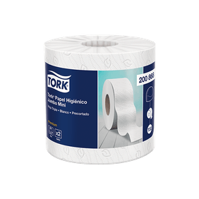 Papel Higiénico Tork Jumbo Mini Hoja Triple Blanco 95mts