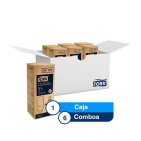 Combo Dispensador + Jabón en Espuma Tork para Manos Premium X 6 Cajas