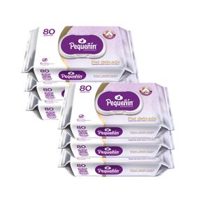 Combo Pañitos Húmedos Pequeñín Piel Delicada x 480und