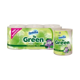 Combo Papel Higiénico Familia Green + Toallas de Cocina Familia Green