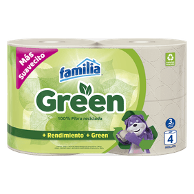 Papel Higiénico Familia Green