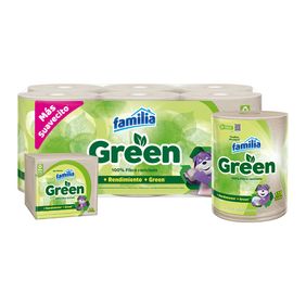 Combo Papel Higiénico + Toallas de Cocina + Servilletas Familia Green