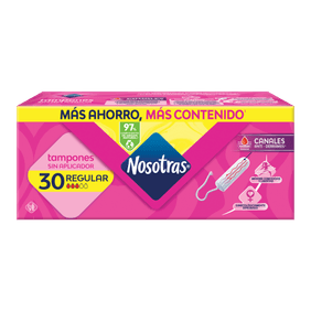 Tampon Nosotras Digital Regular 12x30