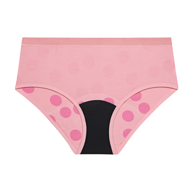 Panty Hipster Teens Dots - Flujo Abundante-1760455997818