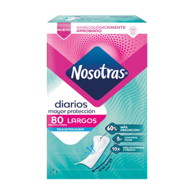 Protectores Nosotras Diarios Largos