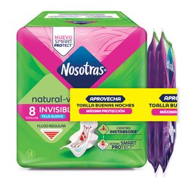 Toallas Higiénicas Nosotras Invisible Rapigel