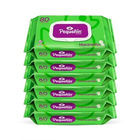 Combo Pañitos Húmedos Pequeñín Manzanilla x 480 und