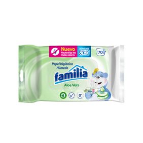 Papel Higiénico Húmedo Familia