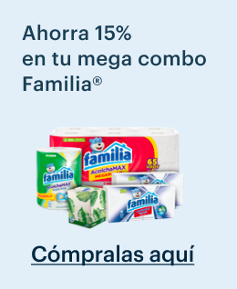 Ahorra 15% en tu mega combo familia